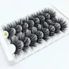 False Eyelashes 358 pairs 25mm mink lashes 3D dramatic false eyelashes handmade fluffy natural long eyelash extension makeup 231012