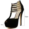 Kleid Schuhe Sexy High Heels Frauen Schuhe Plattform Peep Toe Hochzeit Schuhe Frauen Pumps Schwarz Rot Schuhe Frau High Heel schuhe 34-43tacones mujer 231012