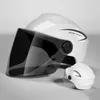 Casques de moto à visage ouvert, scooter durable, réglable, respirant, sécurité, accessoires de moto cross