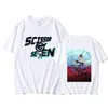 T-shirts pour hommes Scissor Seven T-shirt Vintage Coton surdimensionné Y2K Femmes Harajuku Mode d'été Casual manches courtes Streetwear Vêtements