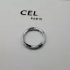 Novo designer de anéis de banda simples par fino minimalista ins design moda cauda irregular torção bague casal anello anel CYG23101307-6