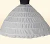 Ballkleid Große Petticoats Neue Ankunft Weiß 6 Hoops Braut Unterrock Formales Kleid Krinoline Plus Größe Hochzeit Zubehör für Frauen4585751