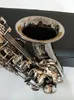 Nova Alemanha JK SX90R Keilwerth Saxofone Alto Preto Níquel Liga de Prata Alto Sax Instrumento Musical de Latão Com Caso Bocal Cop7129926