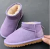 2023 Marke Kinder Mädchen Mini Schnee Stiefel Winter Warme Kleinkind WGG Jungen Kinder Kinder Plüsch Schuhe Größe EU21-35 08