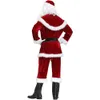Cosplay Herren Weihnachtskostüm Weihnachtsmann Anzug