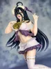 Kostiumy maskotki 19 cm Anime Anime Figurka seksowna piżama albedo akcja Figura Ainz Ooal Figurine Room Ornaments Pvc Dorosły Zabawki Model zabawki