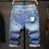 패션 판탈론 Hombre 청바지 Para Hombre 2019 Spijkerbroeken Heren Summer Jean Homme Hole Denim Shorts Calca Jeans Masculina293U