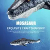 Simulering av dinosaurie Vattenspray Shark Swinging Mosasaur 2.4G Trådlös laddning av fjärrkontroll Vattenleksaker för pojkar och barn