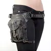 Bel çantaları vintage steampunk çantası buhar punk retro rock gotik retro çanta goth omuz bel çantaları paketleri Victoria tarzı kadın erkekler bacak çantası T8 231012