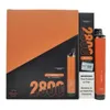 Cigarettes originales QST Puff Flex 2800 5% envoyées depuis l'entrepôt des États-Unis Vape jetable autorisée 28 saveurs en stock