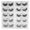 False Eyelashes Bulk Items Wholesale Bundles Lots Beauty Makeup 3D Fluffy Wispy Mink Hair Natural Eye Lashes Fake False Strip Eyelashes Vendors 231012