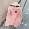 S-L Kadın Sweaters Tasarımcı Hoodie Sweater Kadın Kazak Günlük İşlemeli Örgü Giyim Moda Dış Giyim Uzun Kollu Kadın Giyim WW