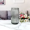 Vasi Nordic Serie U Vaso a colonna romana Striscia verticale Semplice soggiorno Tavolo da pranzo Ornamenti floreali per la casa