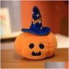 Giocattoli di Halloween 20 cm Giocattoli di Halloween Divertenti bambole di zucca Bambole di peluche Attività scolastiche notturne per bambini Oggetti di scena / Giocattoli Regali Giocattoli per feste Su Dhcsx