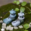 Vintage Artificial Pool Tower Miniature Fairy Garden Home Decoration Mini Craft Micro Landscaping Decor Diy Accessories