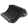 Спортивные носки YUEDGE, 5 пар, мужские и женские, высококачественные хлопковые дышащие летние повседневные спортивные носки для бега с низким вырезом до щиколотки, размер 3644 231012