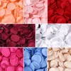 Decorative Flowers 4cm Rose Petals For Wedding 100/200pcs Silk HandMade 2023 Wed Artifici Flower Marriage Decoration Valentines Day