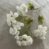 Fleurs artificielles décorations pour la maison fausses fleurs avec longue tige pour fleurs décoratives de mariage bri