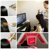 ホット5IN1ダイオードレーザー650NMフォトン脱毛処理機LEDレーザーヘア成長コンブルコンコームブラシヘアリガートリートメントベースなし