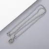 Mode Paar Ketting Creatief Patroon Retro Ketting Hoge Kwaliteit 925 Verzilverd Materiaal Hanger Sieraden Supply327q