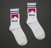 Rhude Sock Men Designer Socks Женщины роскошные высококачественные чистые хлопковые комфорт дезодоризация поглощают пот.