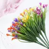 Dried Flowers Artificial Flowers Calla Lily Fake Flowers for Outside Indoor Outdoor Office Home Garden Decoration 231013