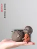 Tea Pets Purplue Sand Pet Little Monk Decoration Ceremony Utensils Table Tray Special