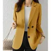 Women's Suits Women Jackets Pink Small Suit Formal Coat Casual Slim Fit Korean Version Design Sense Blazer