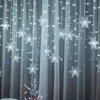 Christmas Decorations Snowflake LED String Light Merry Christmas Decorations For Home Cristmas Ornament Navidad Noel Xmas Gifts Year 2024 231012