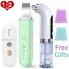 Face Care Devices Blackhead Remover Ultrasonic Skin Scrubber Vibration Face Spatula Scrubber Shovel Clean Cavitation Peeling Clove Removers 231012