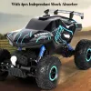 Giocattoli per ragazzi 4WD 2.4Ghz RC auto elettrica Mist Spray Rock Crawler Macchina telecomandata per auto su radiocomando Off Road Car Toy