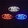 5D conduziu a lâmpada do logotipo do carro 14 5 cm 5 6 cm para Ford Focus Mondeo Kuga crachá do carro lâmpada LED Auto luzes laser 3D emblema traseiro adesivo fantasma sha259c