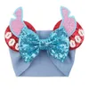 Bébé Velours Ceinture De Cheveux Couleur Unie Épingle À Cheveux Paillettes Paillettes Gros Arc Clips Souris Oreille Large Boutique Bandeau Fille Cheveux-Accessoires DHL