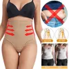 Cintura barriga shaper mulheres cintura alta controle calcinha tanga calcinha shapewear roupa interior levantador de bunda barriga moldar breve com renda 231012