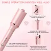 Curling Irons Automatic Iron Spiral Electric Magic Curler Hair Appliances Auto Rotating Styling Hous 231013