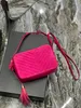 Topontwerper LOLOLOU tas, grote schouderketting handtas portemonnee, authentiek kalfsleer Grosgrain luxe informatie handtas portemonnee, crossbody tas, verzonden naar federale