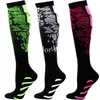 Sports Socks 3 Pairs Compression Graduated For Crossfit Training Running Cycling Flight Travel 231012