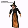 1pc Halloween Decoration Witch Voice Control accessoires Ghost Festival Haunted House Bar Toys Horror Toys Electric Lumin Sanging Ghost