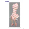 Костюмы талисмана 14 см, аниме-фигурка, Рам Re: жизнь в другом мире с нуля, прессованная лапша, розовая домашняя одежда, модель куклы, игрушка в подарок, коллекционная коробка
