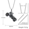 Pendant Necklaces Retro Motorcycle Pendants Fashion Men Gift Jewelry Hiphop/Rock Classic Vintage