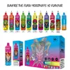 Original Sunfire Tornado 9000 Puff Disposable Vape 0% 2% 3% 5% Rechargeable 600mAh 18ml Vapers Pod 10 Flavors Puff 9K E cig Pen with OEM Service