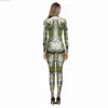 Tema Traje Mulheres Homens Macacões Girafa Serpentina Tigre Sexy Cosplay Venha Animal Imprimir Casal Bodysuit Leopardo Shapewear Romper Outfits T231013