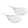 Dinnerware Sets 2pcs Serving Dish Lightweight Handled Plates Large Tray For Steak Pasta Dessert Salad