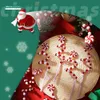 Рождественские украшения 24/36/50 шт. фигурные конфеты рождественские украшения красные и белые колокольчики леденцы для рождественской елки Топпер декор домашние поделки вечерние Navidad 231013