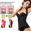 Taille Tummy Shaper Latex Trainer Vest Body Shapewear Vrouwen Underbust Corset Riem Controle Sport Gordel Platte Buik Afslanken Schede 231012