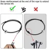 Charm Bracelets Unisex Bracelet Car Window Breaker Survival Safety Bead Wrist Strap Breaking Portable Outdoor Hand Decoration Rescue