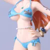Mascot Costumes 21cm One Piece Anime Figure Nami Pop Long Hair Swimsuit Sexy Girl Action Figures Pvc Collection Model Doll Toys Holiday Gifts