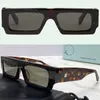 Männer Designer OFF Sonnenbrille ff OW40008U Herren Damen Mode Klassische quadratische Platte Einteiliger Rahmen OW4008 57-16-145 Outdoor Street Shooting Sonnenbrille OW40008 MKM7