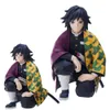 Costumi mascotte Pre-vendita Genuino 12 cm Figura Anime Kyoujurou Kochou Demon Slayer Modello Bambole Giocattolo Regalo Raccogliere Ornamenti in scatola Materiale in PVC