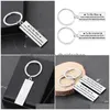 Key Rings Scpture Letter Keychain To My Women Men Key Rings Handbag Hangs Couple Lovers Fashion Jewelry Will And Sandy Drop Ship Jewel Dhugz